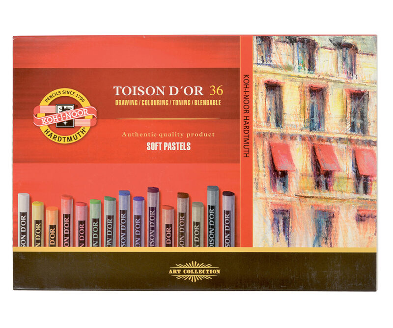 Ast. 36 colori SOFT PASTELS Toison D'Or
