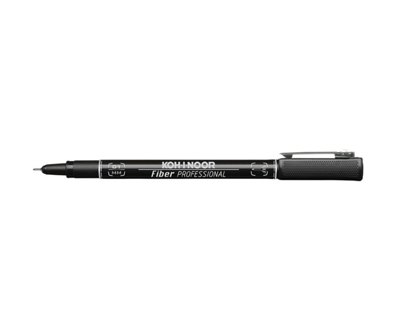 Penna FIBER tratto nero 01