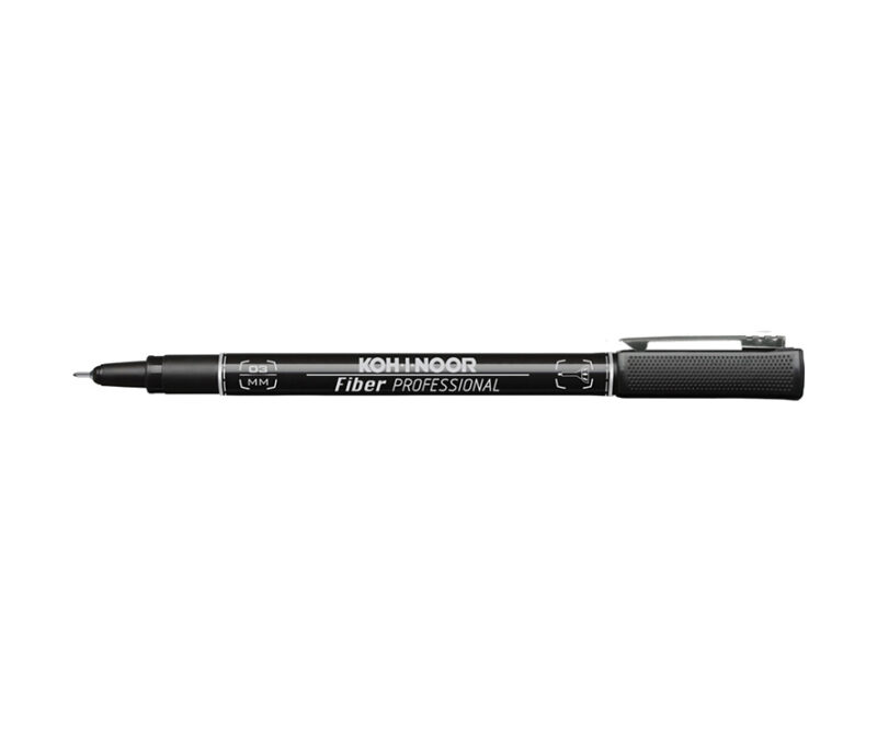 Penna FIBER tratto nero 03
