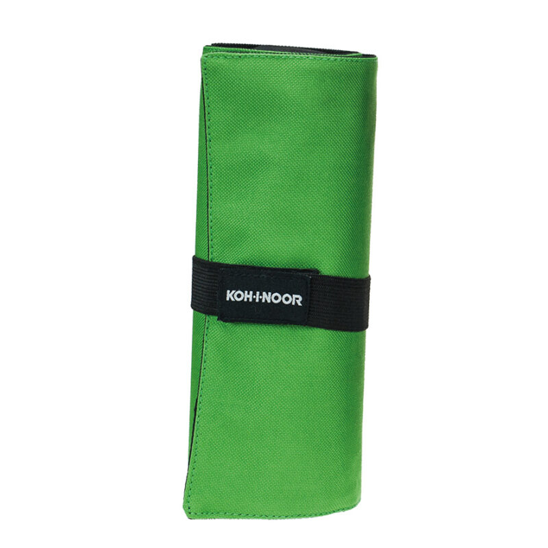 Ast. arrotolabile verde 24 scomparti + bustina con zip