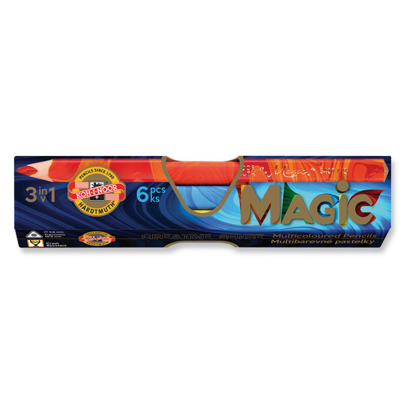 Ast. 6 matitoni MAGIC TRIO