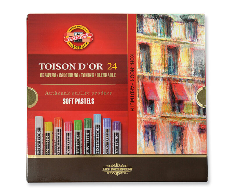 Ast. 24 colori SOFT PASTELS Toison D'Or