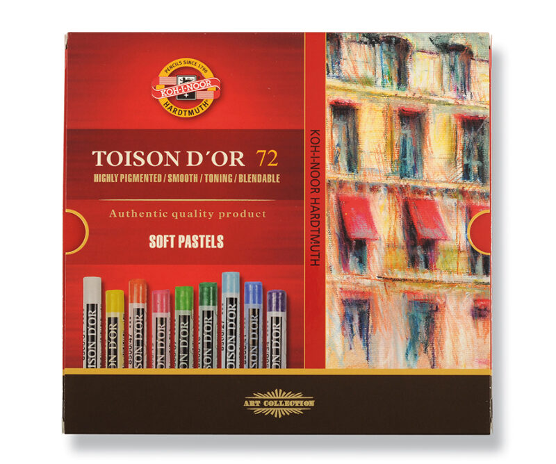 Ast. 72 colori SOFT PASTELS Toison D'Or