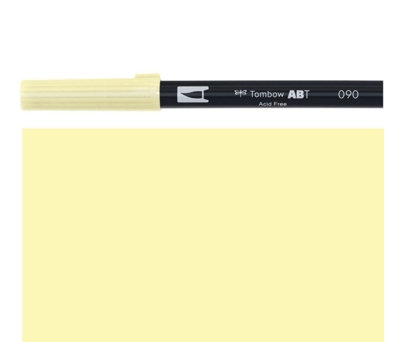 Pennarello DUAL BRUSH baby yellow