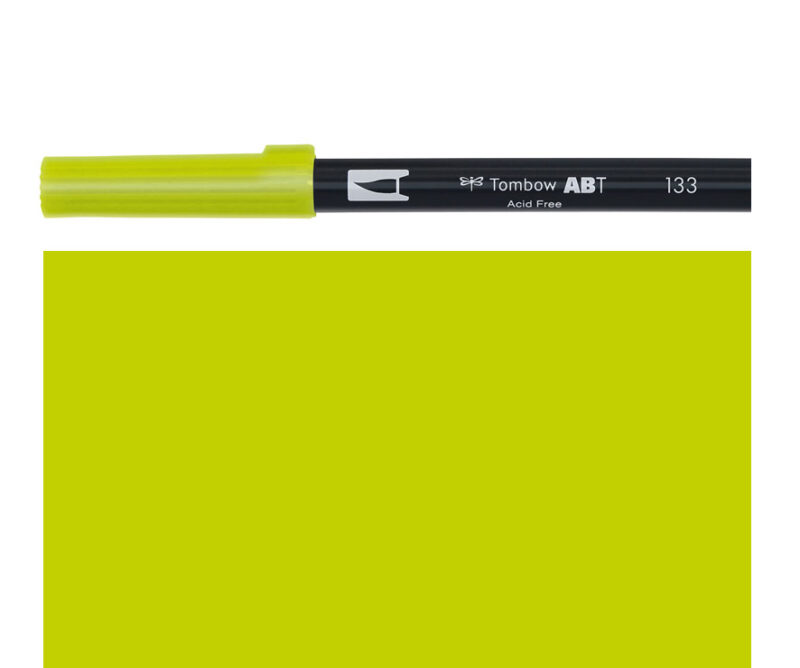 Pennarello DUAL BRUSH chartreuse