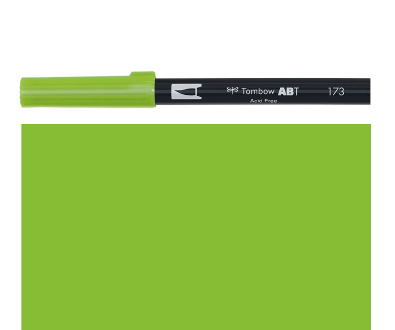 Pennarello DUAL BRUSH willow green