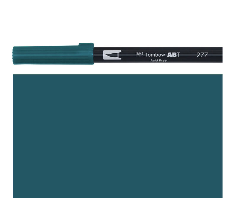 Pennarello DUAL BRUSH dark green