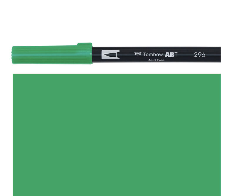 Pennarello DUAL BRUSH green