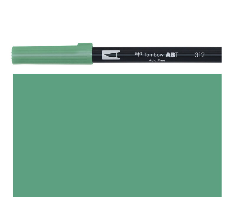 Pennarello DUAL BRUSH holly green