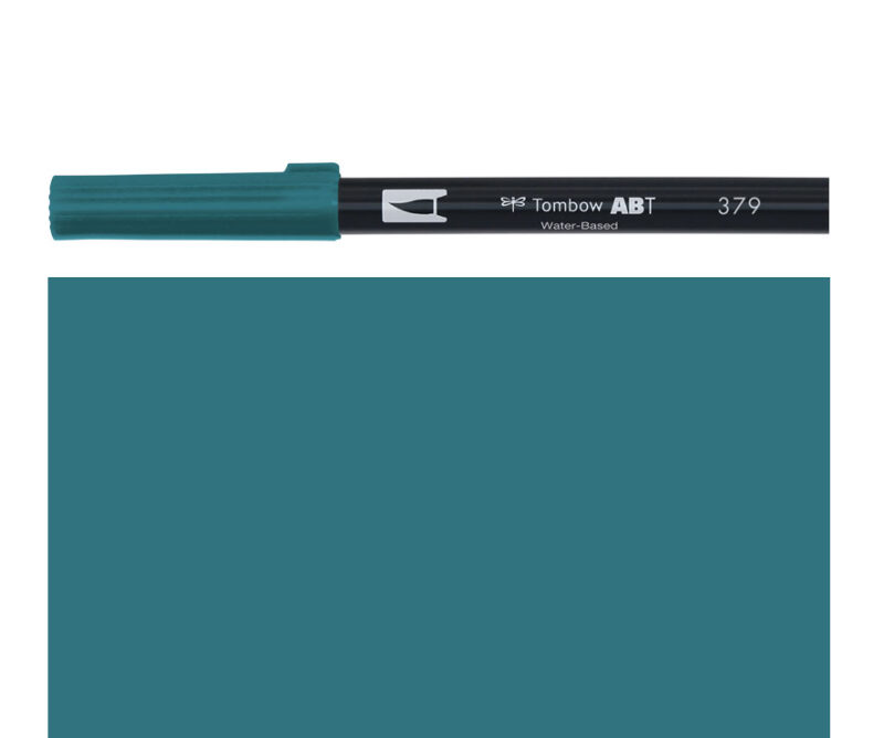 Pennarello DUAL BRUSH jade green
