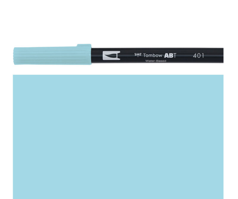 Pennarello DUAL BRUSH aqua