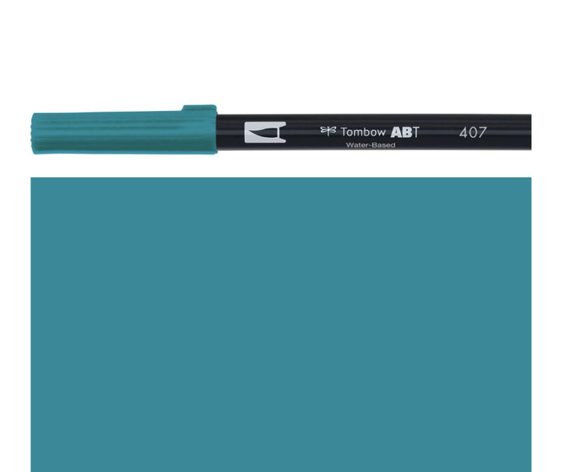 Pennarello DUAL BRUSH tiki teal