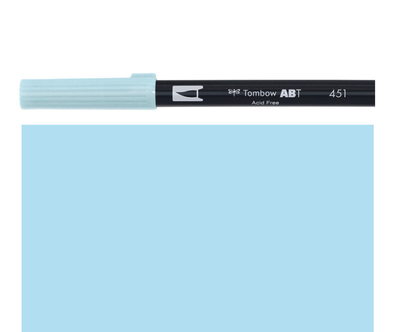 Pennarello DUAL BRUSH sky blue