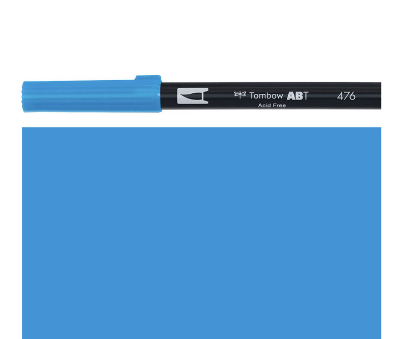 Pennarello DUAL BRUSH cyan