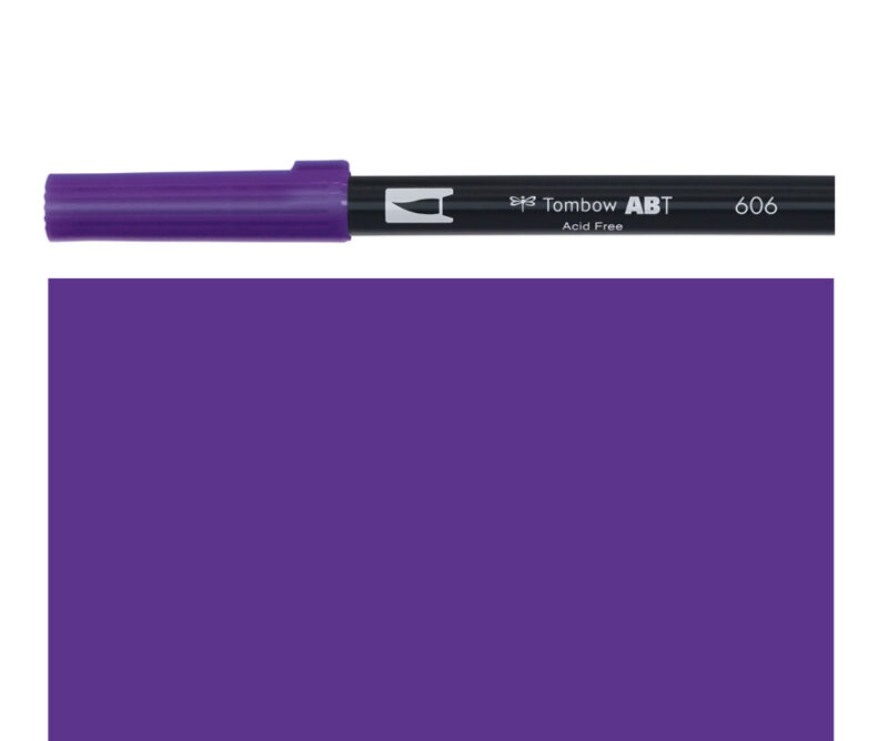 Pennarello DUAL BRUSH violet