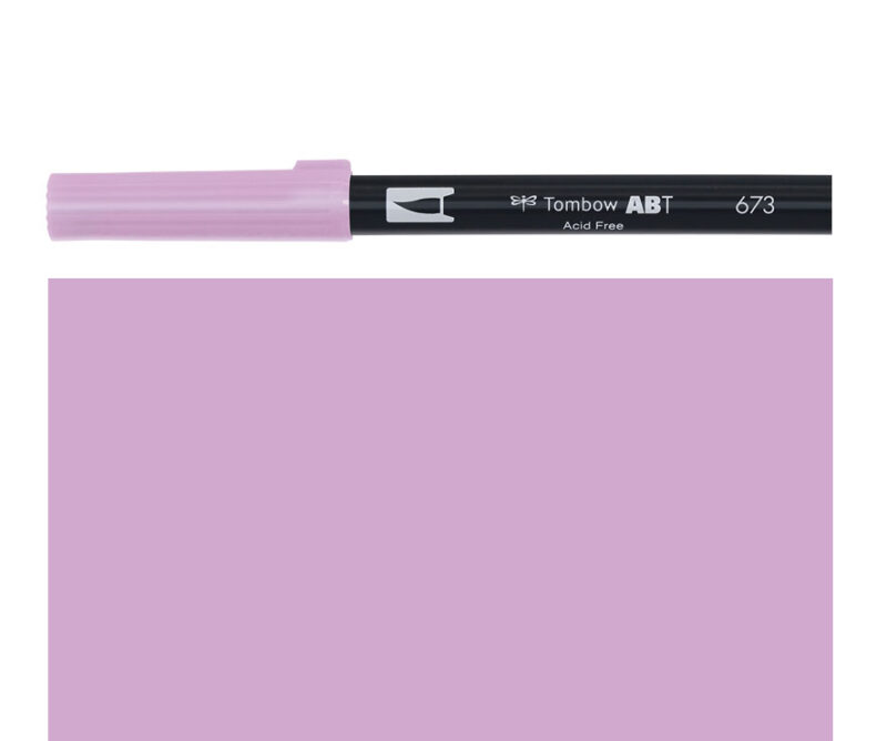 Pennarello DUAL BRUSH orchid