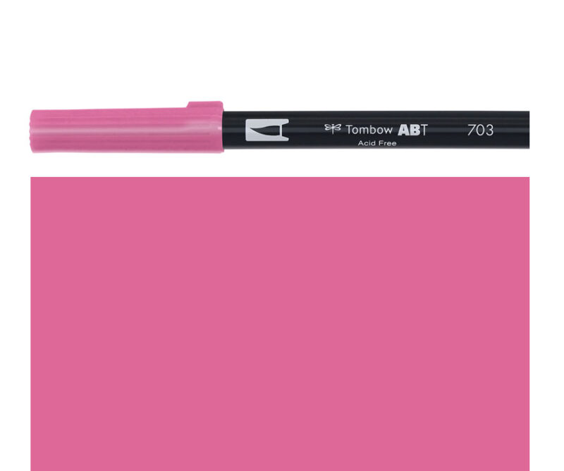 Pennarello DUAL BRUSH pink rose