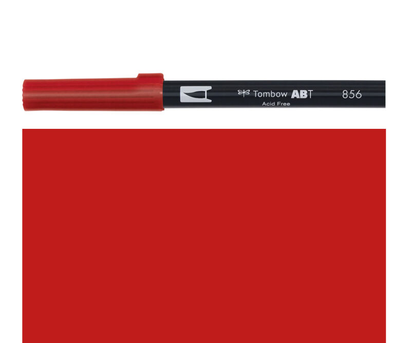 Pennarello DUAL BRUSH chinese red