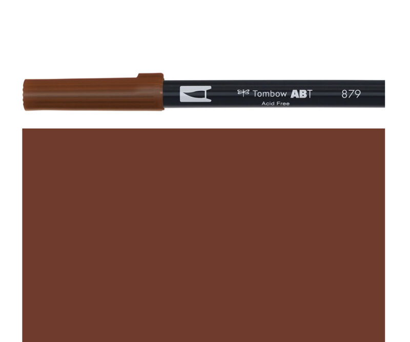 Pennarello DUAL BRUSH brown