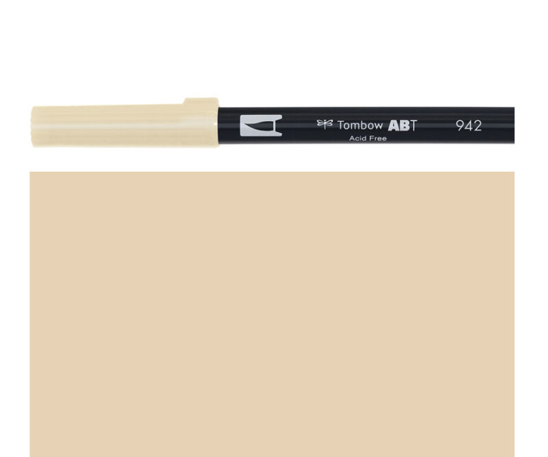 Pennarello DUAL BRUSH tan
