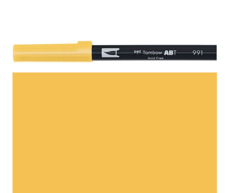 Pennarello DUAL BRUSH light ochre