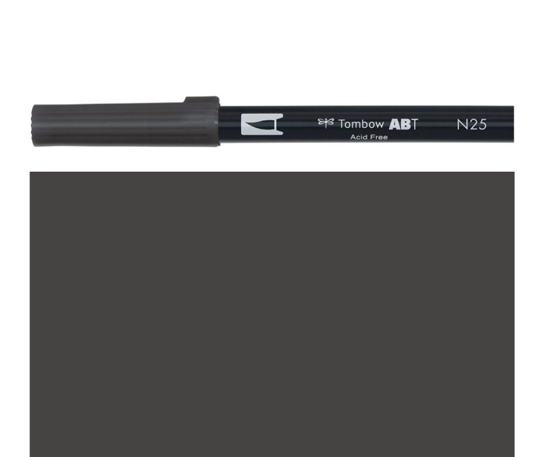 Pennarello DUAL BRUSH lamp black