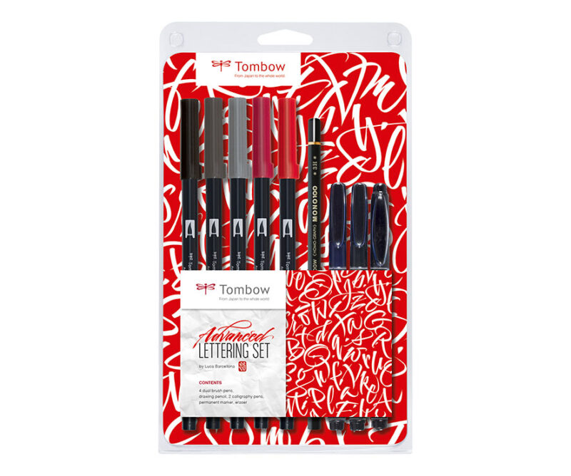 Set calligrafia ADVANCED pz. 10 ed. speciale LUCA BARCELLONA