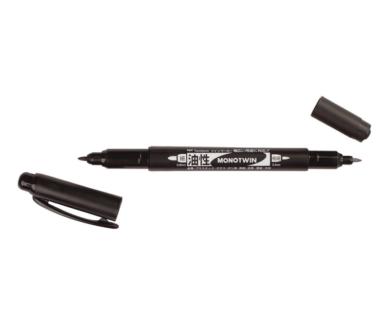Marker MONO TWIN nero