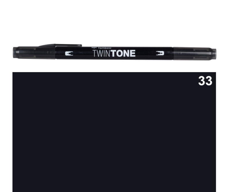 Marker TWIN TONE nero