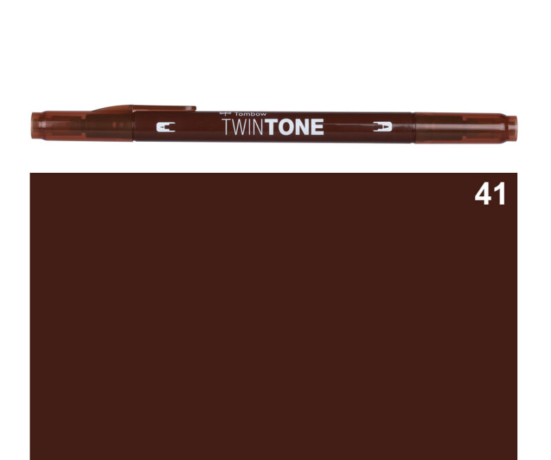 Marker TWIN TONE cioccolato