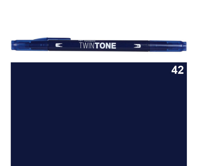 Marker TWIN TONE blu marino