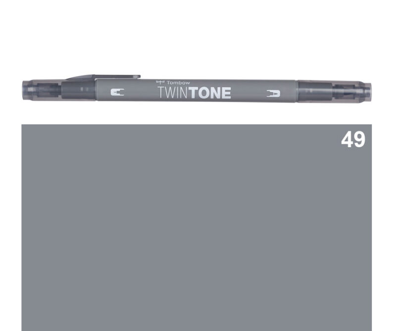 Marker TWIN TONE grigio