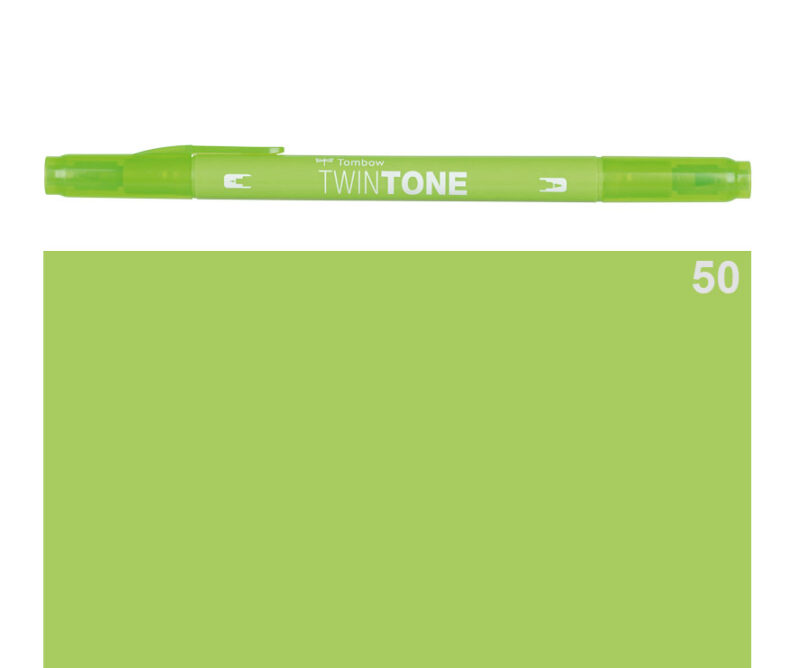 Marker TWIN TONE verde lime