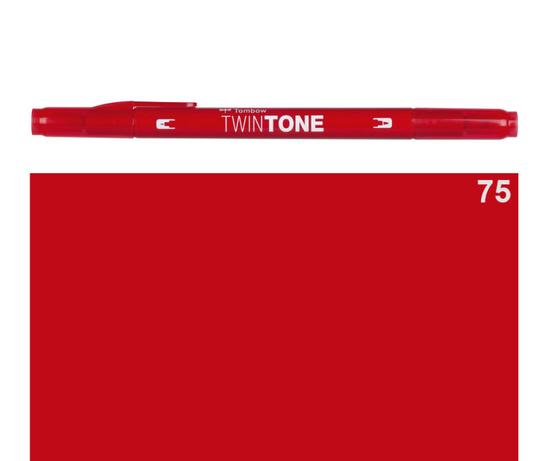 Marker TWIN TONE rosso fragola