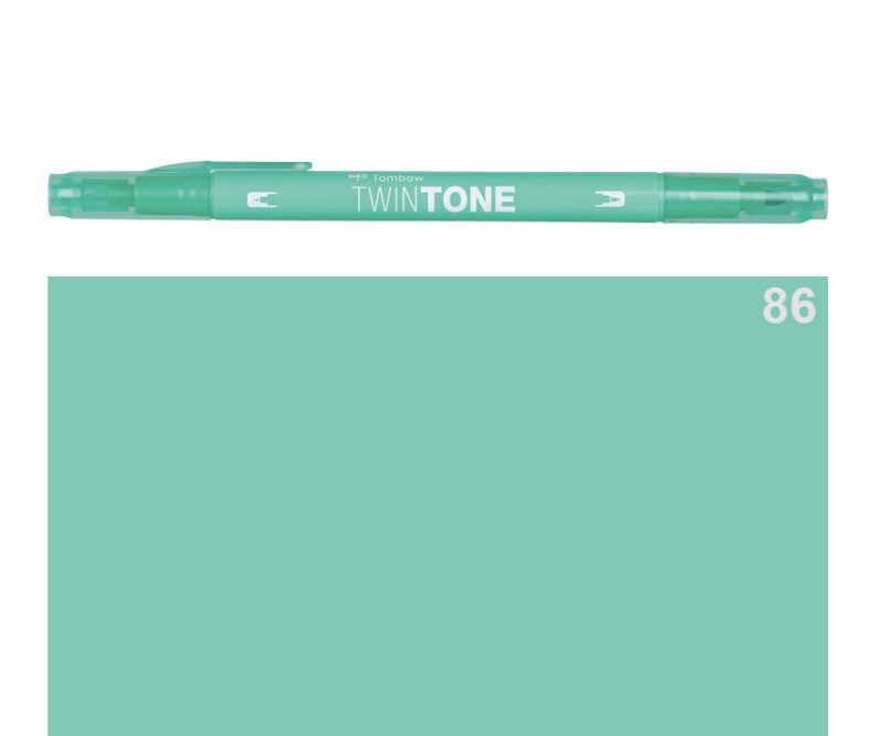 Marker TWIN TONE verde menta