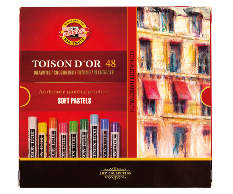 Ast. 48 colori SOFT PASTELS Toison D'Or