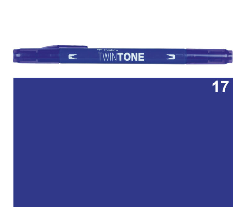 Marker TWIN TONE blu prussia