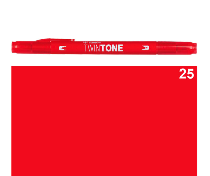 Marker TWIN TONE rosso