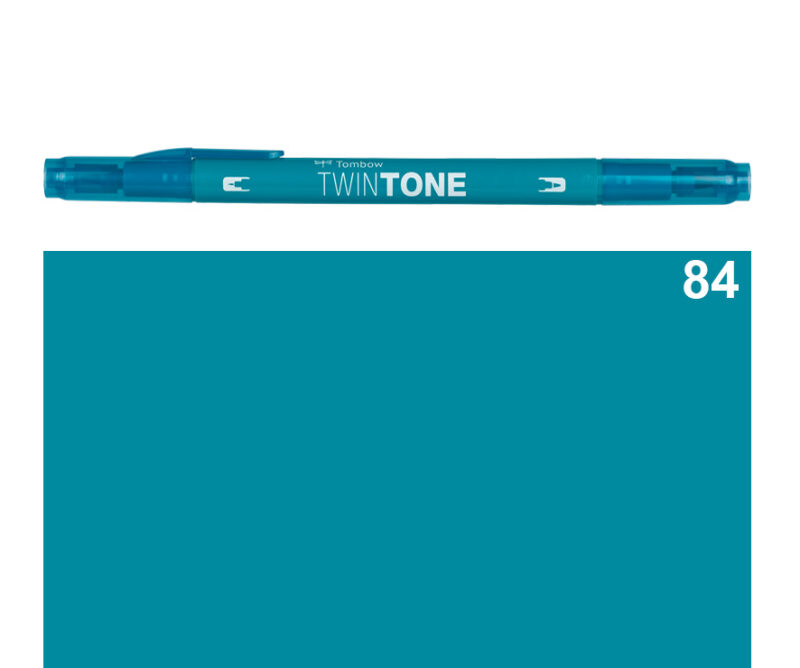 Marker TWIN TONE blu turchese