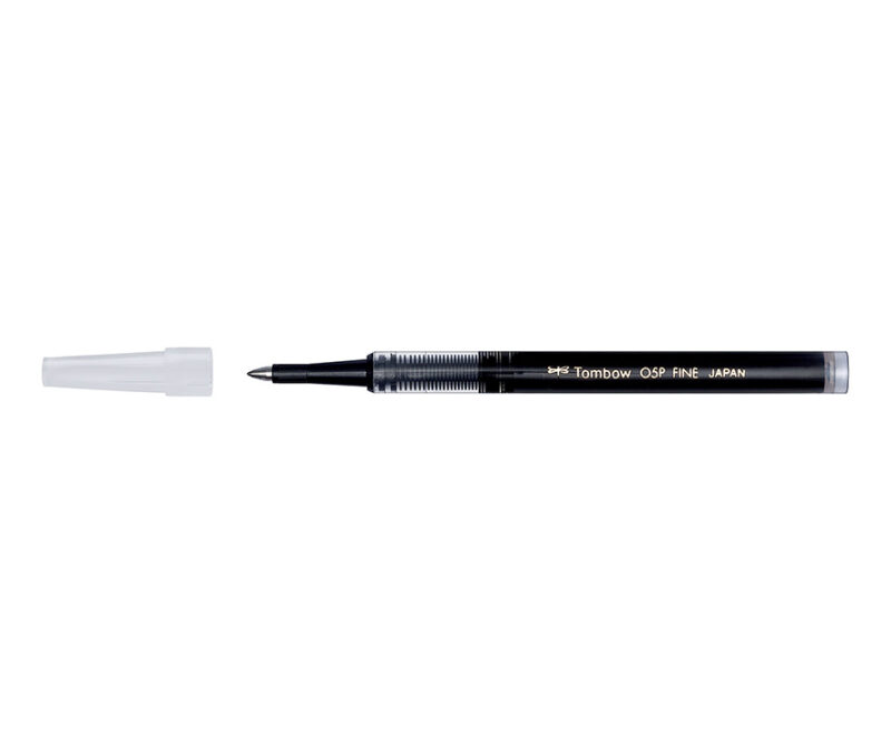 Refill TOMBOW per roller tratto 0,5mm nero